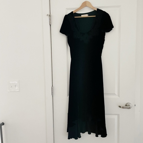 Johnny Was 4 Love and Liberty Embroidered Velvet Dress Witchy Boho Whimsigoth - Picture 1 of 12